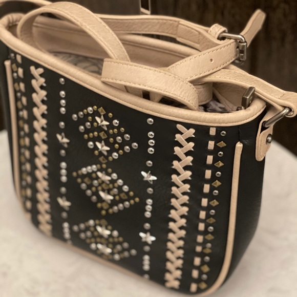 Montana West Aztec Crossbody NWT Black - Picture 2 of 6